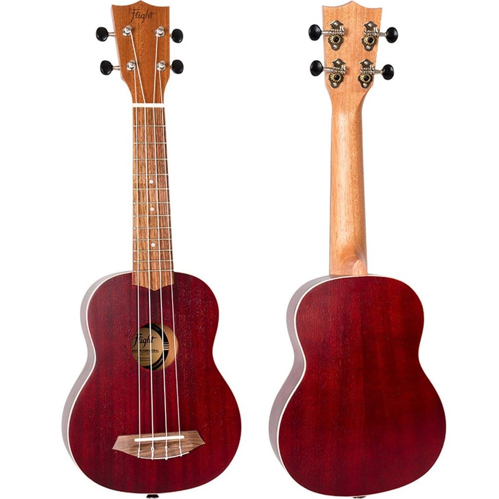 Flight: Gemstone NUS380 Soprano Ukulele - Coral